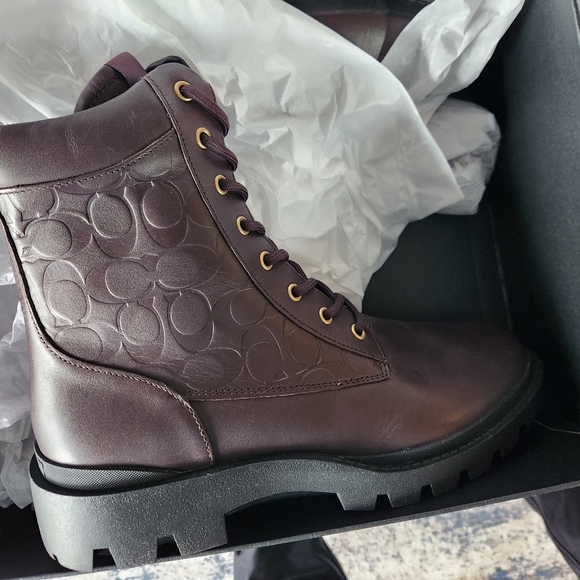 Mens Coach boots - Picture 2 of 2